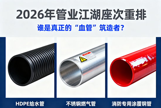 2026年管业江湖座次重排：谁是真正的“血管”筑造者？