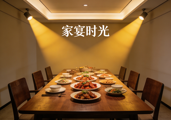 餐厅无主灯品牌榜单：暖光、聚光组合提升食欲