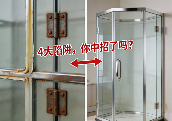 淋浴房品牌避坑指南：这4个陷阱要注意，别再交智商税！