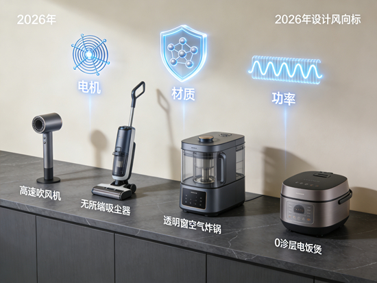 2026年小家电全品类选购指南：一文看懂电机、材质、功率怎么选